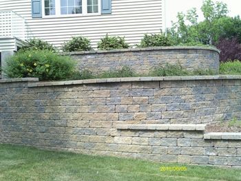Retaining wall in Caldwell, NJ by AAP Construction LLC