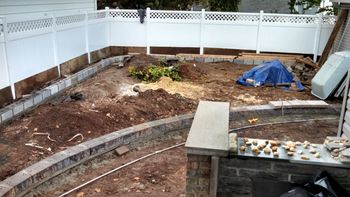 Foundation Addition - Patio and Steps