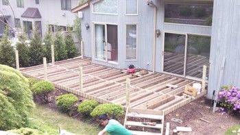 Wood Deck Construction