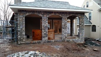 Stone masonry in Woodcliff, NJ by AAP Construction LLC