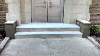 Concrete Steps Construction