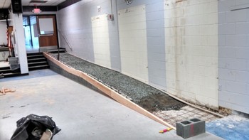 Concrete Ramp Construction